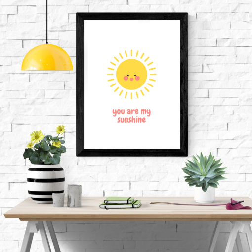 You are my sunshine design