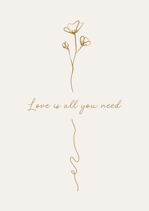 Love is all you need png