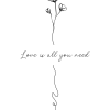 Love is all you need png