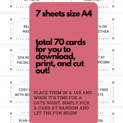 Date night cards png