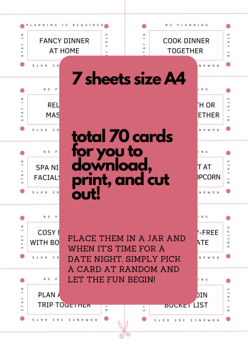 Date night cards png