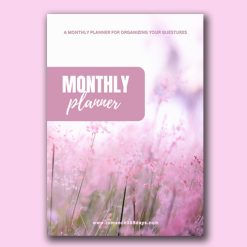 Romance Monthly Planner cover